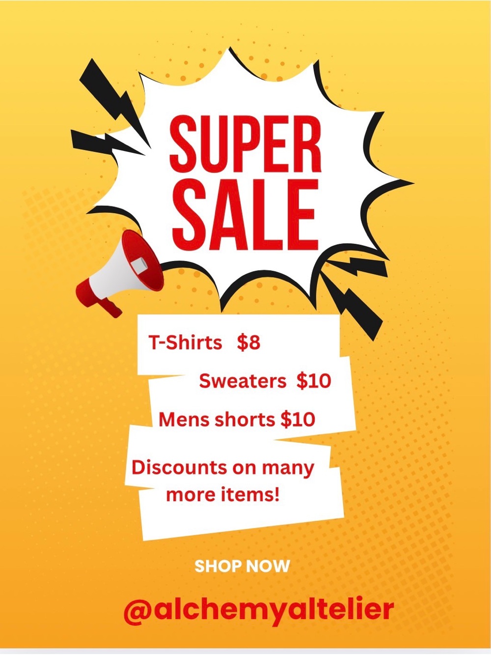 Massive closet clearance!